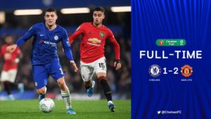 chelsea vs manchester united 1-2