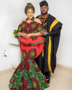 Toyin Abraham says she feels special seeing her baby vomit on her husband