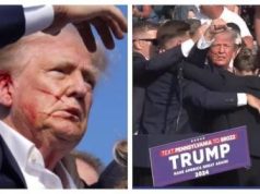 Moment Donald Trump escapes alleged assassination attempt Moment Donald Trump escapes alleged assassination attempt
